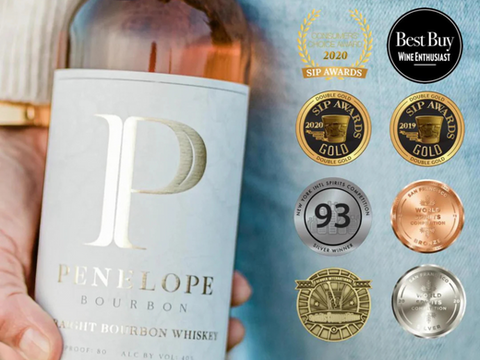 Penelope Straight Bourbon Whiskey